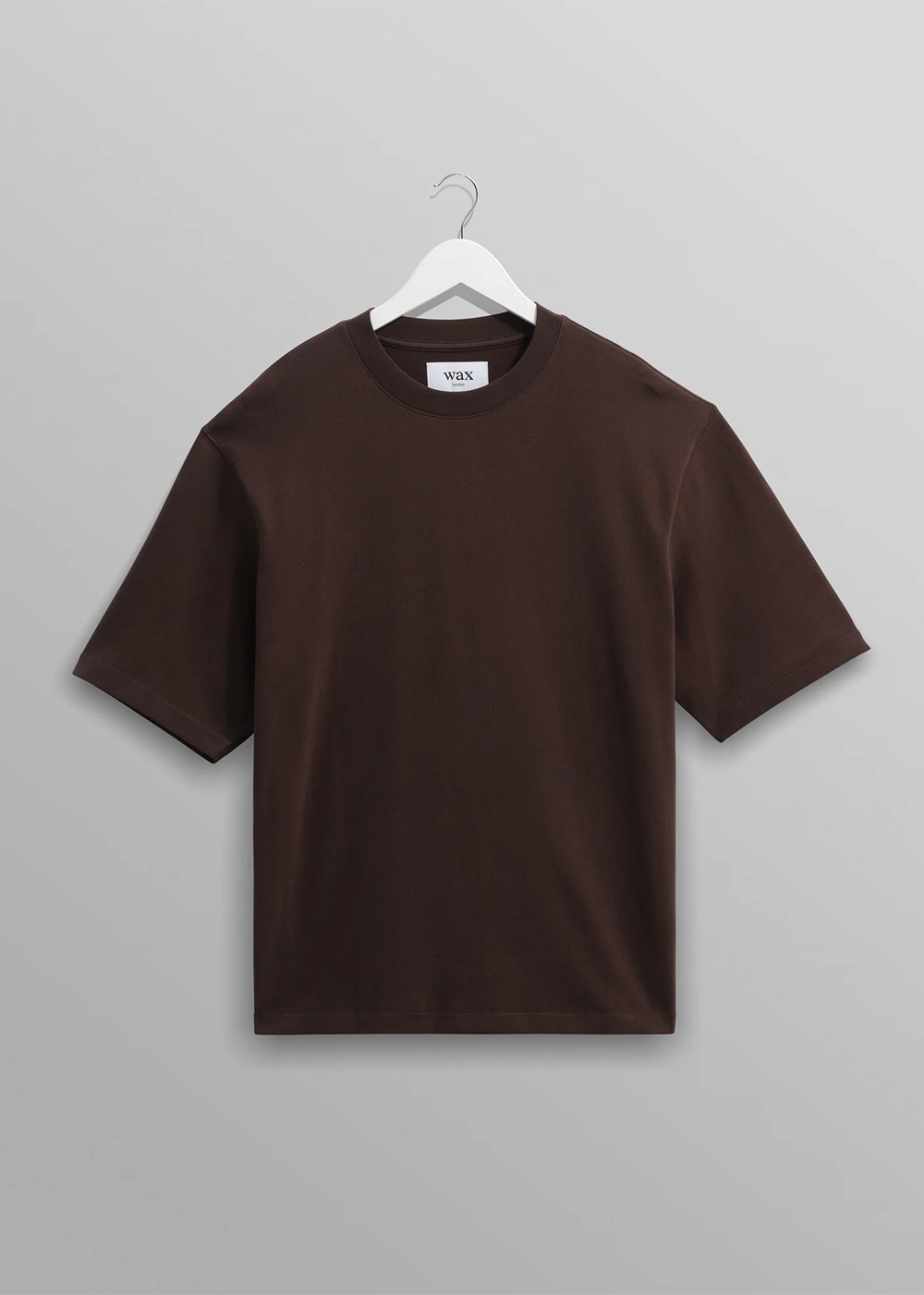 Milton Short Sleeve T-Shirt - Dark Brown - Wax London Canada - Danali