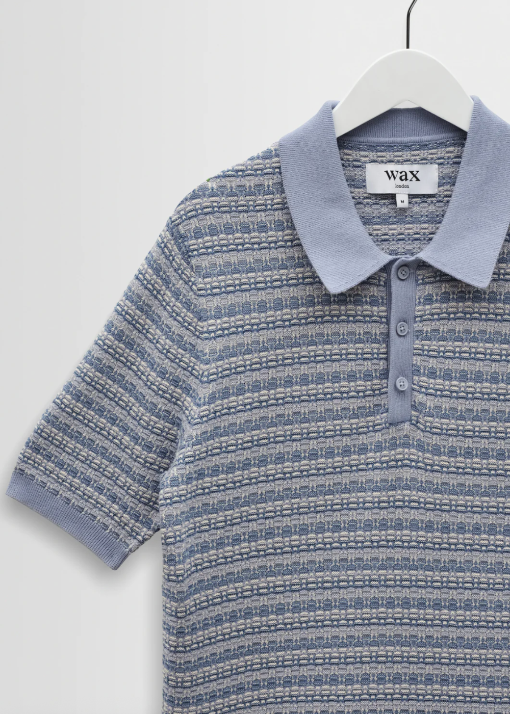 Naples SS Polo Mini Geo - Wax London Canada - Danali