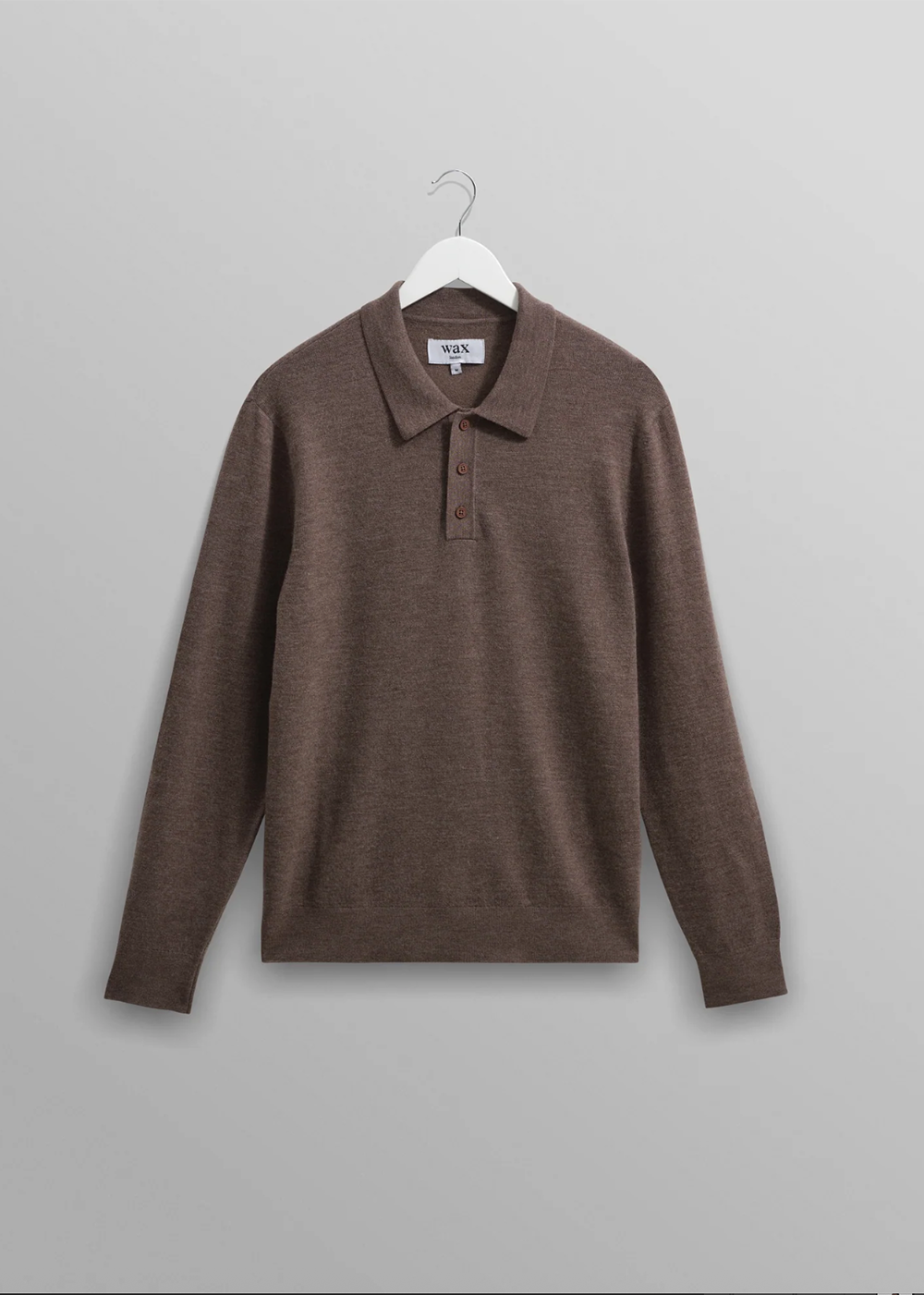 Oban Polo Worsted Wool - Brown Marl - Wax London Canada - Danali