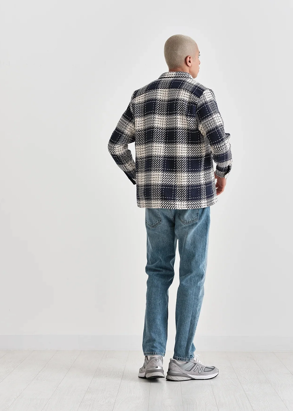 Whiting Overshirt Marine Beatnik - Marine - Wax London Canada - Danali