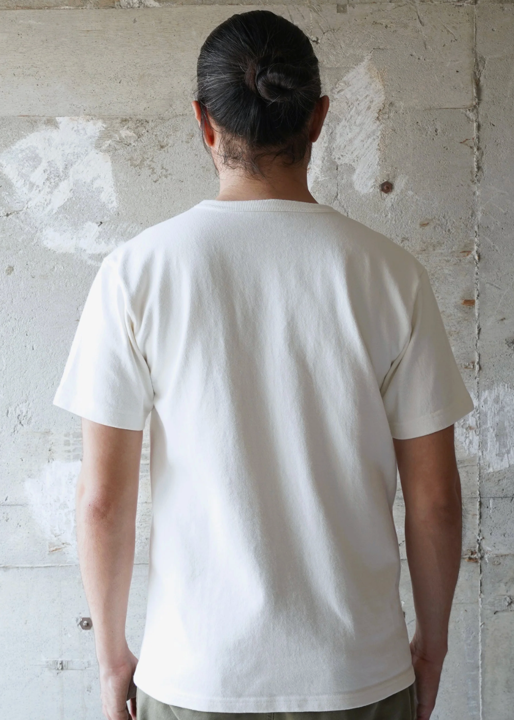 Double Heavyweight T-Shirt - White - Wonder Looper Canada - Danali