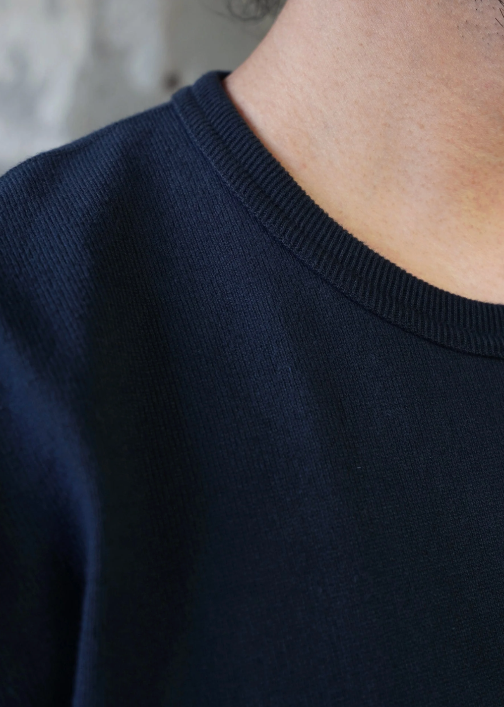 Double Heavyweight T-Shirt - Navy - Wonder Looper Canada - Danali