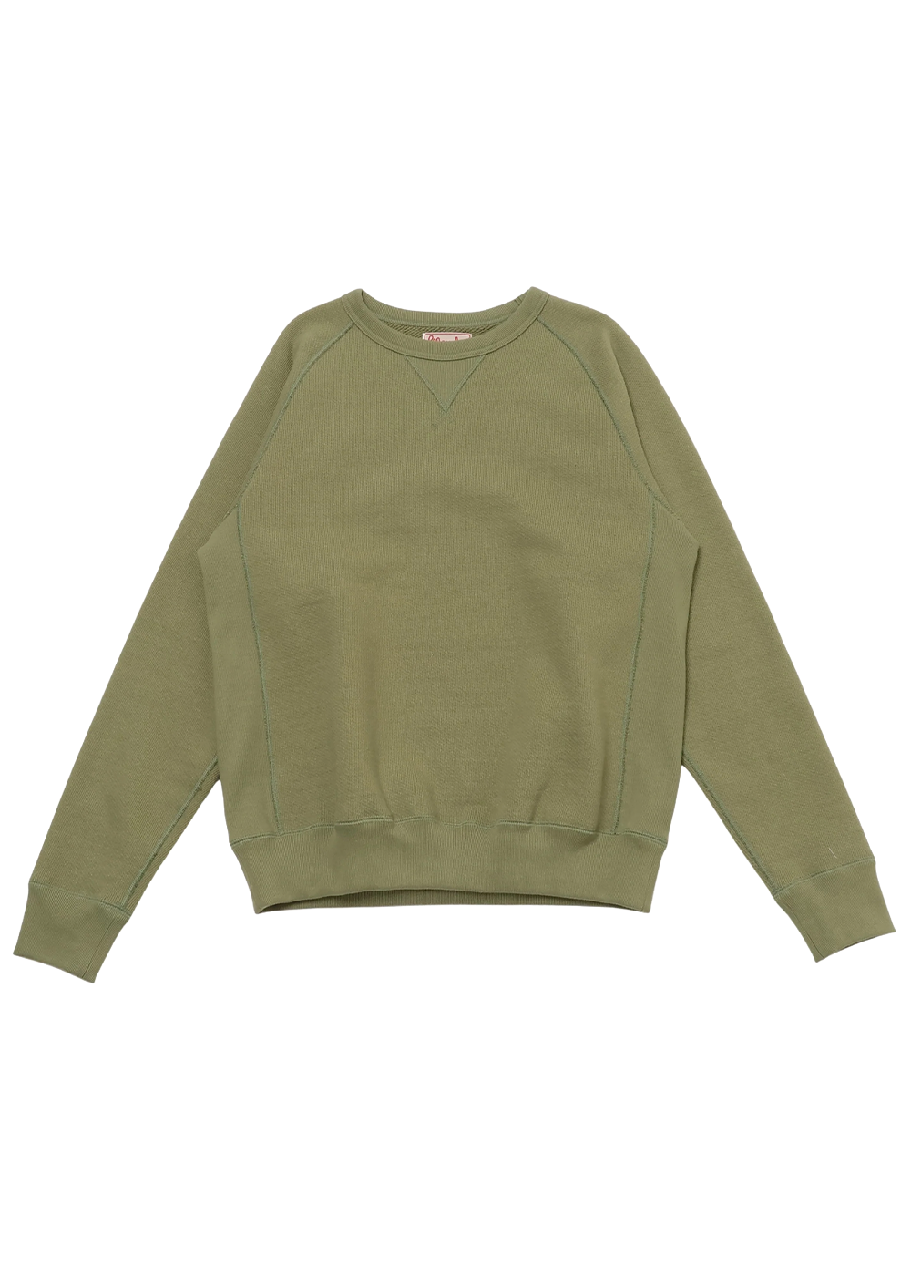 Pullover Crewneck - Double Heavyweight French Terry - Sage - Wonder Looper Canada - Danali