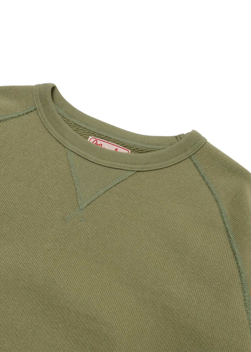 Pullover Crewneck - Double Heavyweight French Terry - Sage - Wonder Looper Canada - Danali
