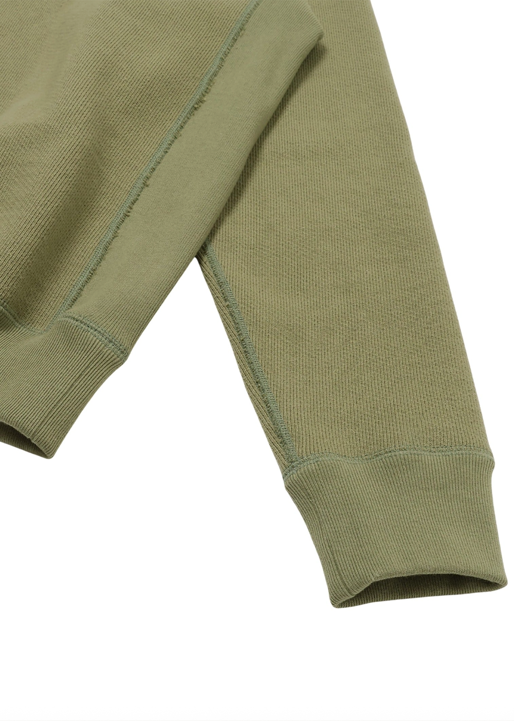 Pullover Crewneck - Double Heavyweight French Terry - Sage - Wonder Looper Canada - Danali