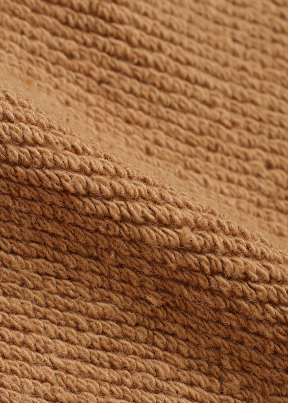 Pullover Hoodie - Foxfibre® Double Heavyweight French Terry - Brown - Wonder Looper Canada - Danali