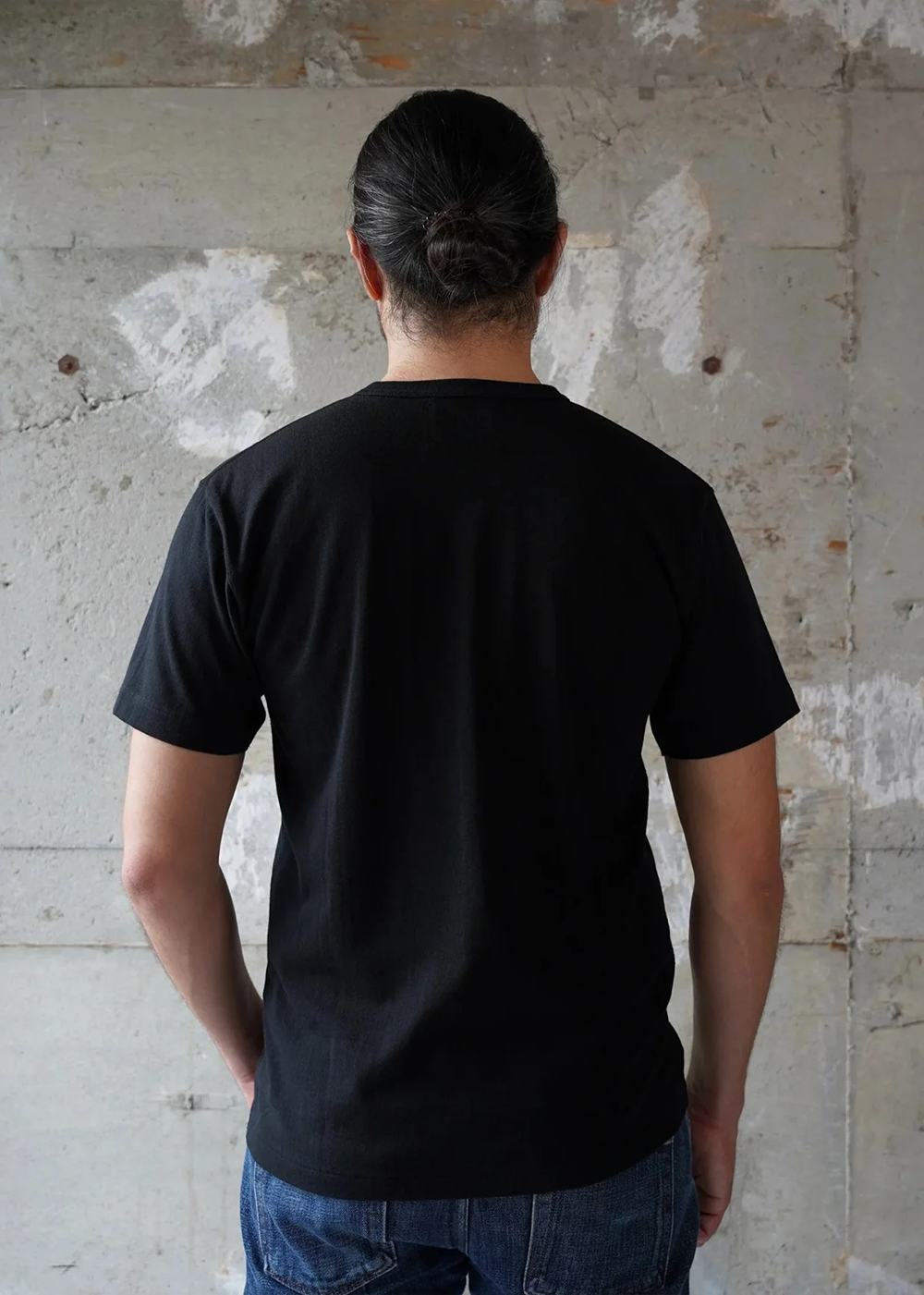 Ultimate Pima Tsuriami Crewneck T-Shirt - Black - Wonder Looper Canada - Danali