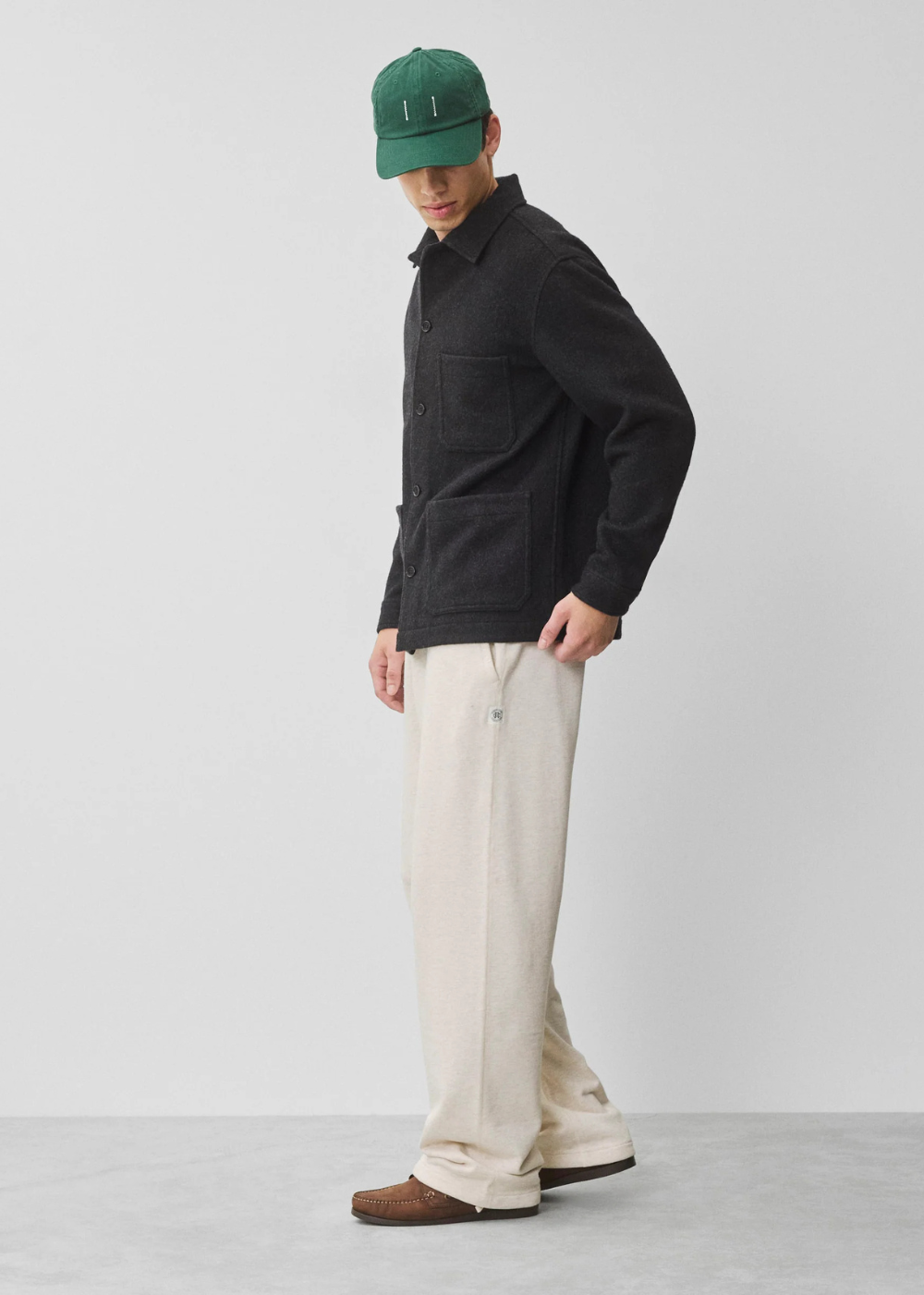 Wool Fleece Chore Jacket