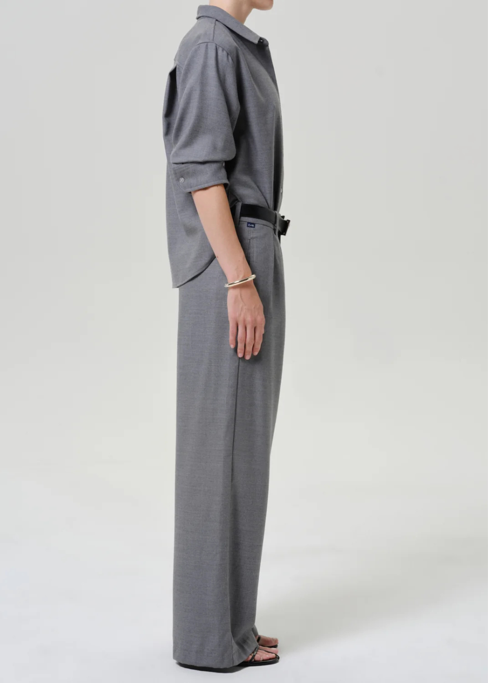 Ines Felted Wool Trouser