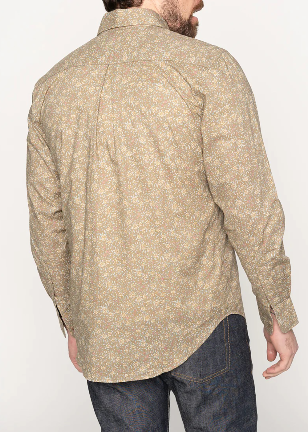 Easy Shirt - Bell Flowers - Cinnamon - Naked and Famous Denim Canada - Danali - 120118811