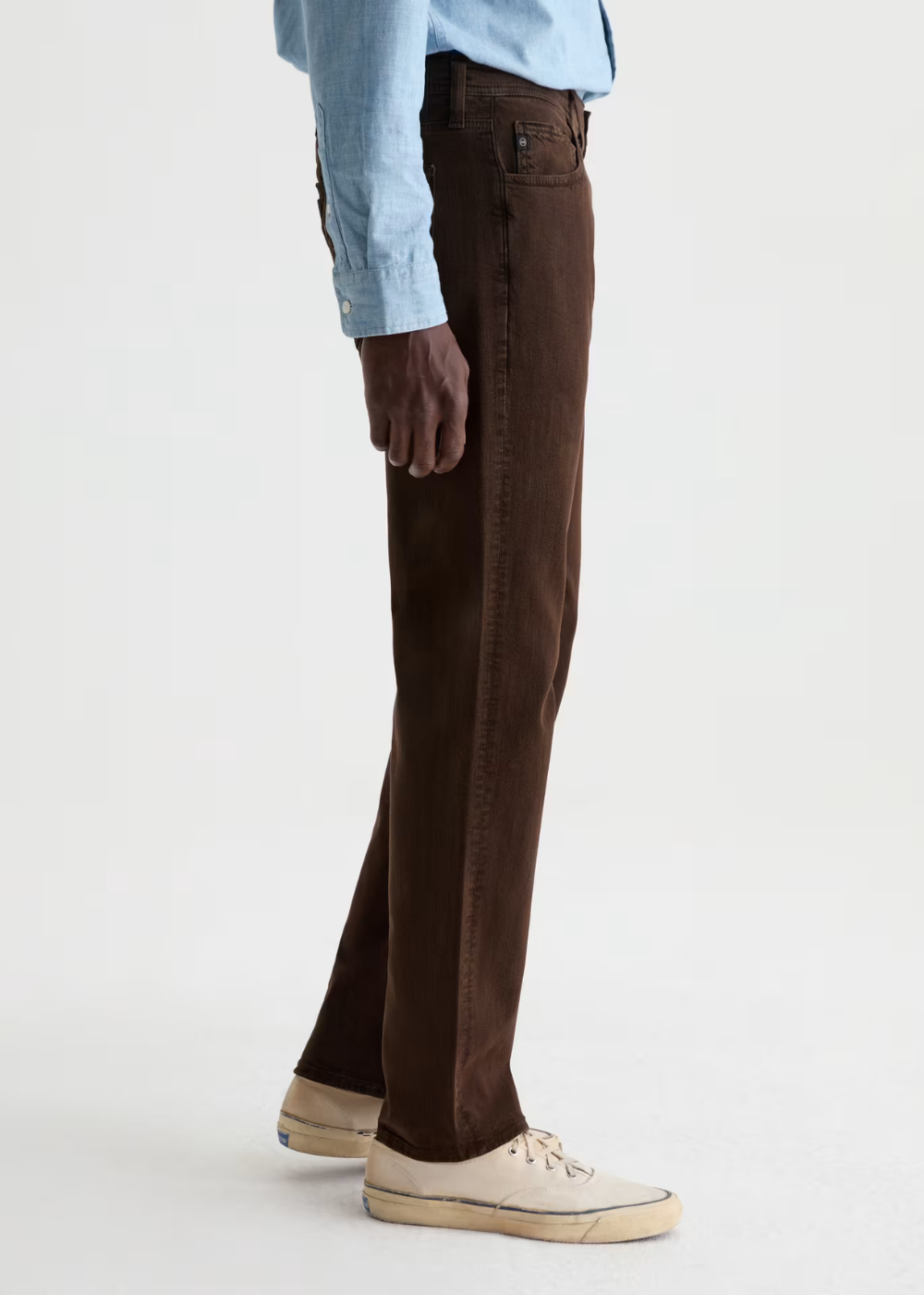 Everett Slim Straight Linen Pant