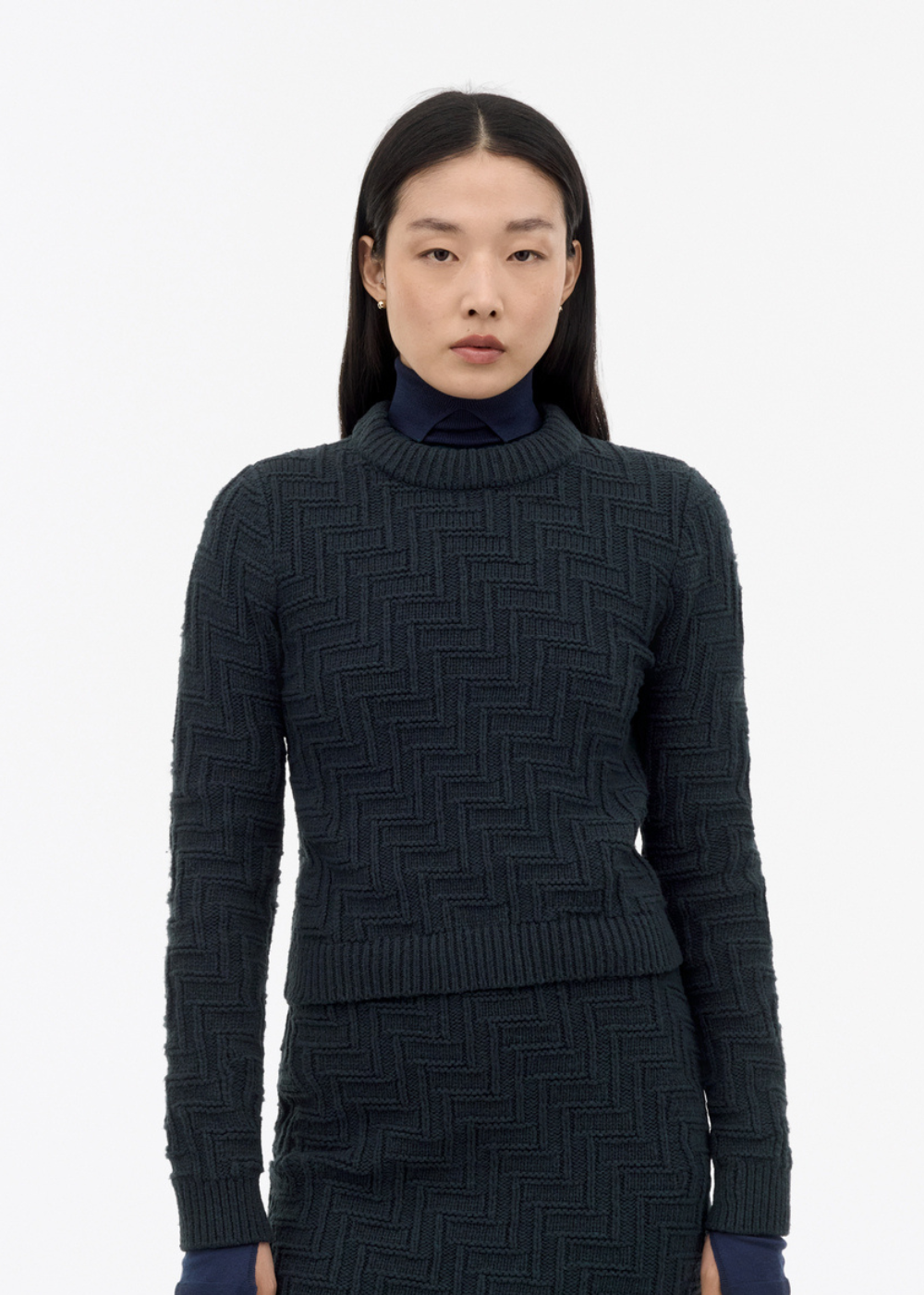 Marie Chunky Wool Blend Sweater