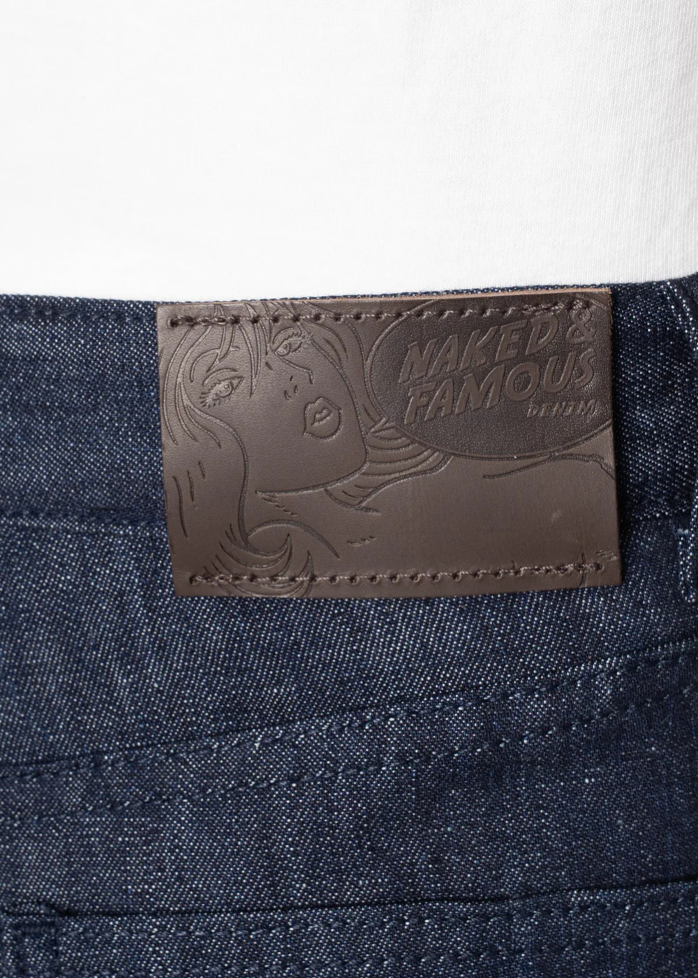 Wide Wild West Linen Blend Jeans