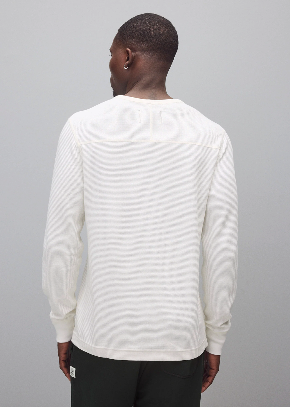 Lightweight Waffle Standard Long Sleeve - Championship White - Reigning Champ Canada - Danali - RC-2354