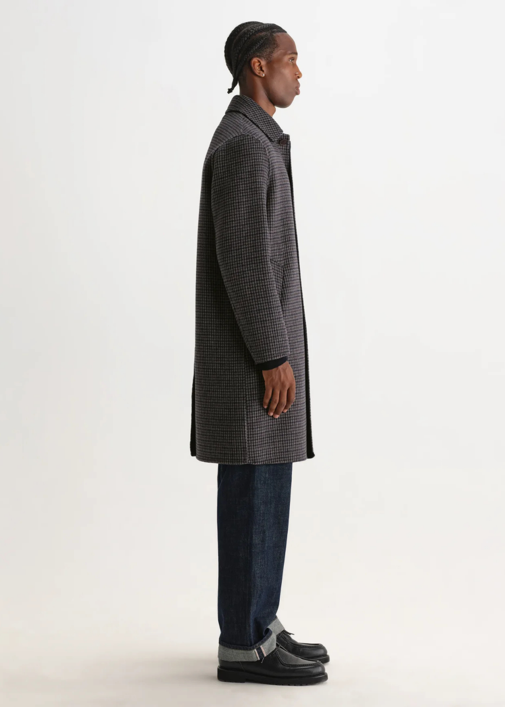 Stan Coat Double Face Check