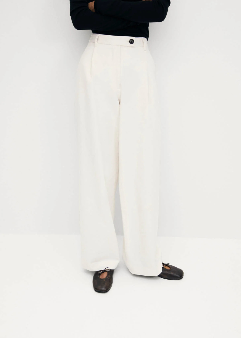 Rosalind Leather Ballet Flats