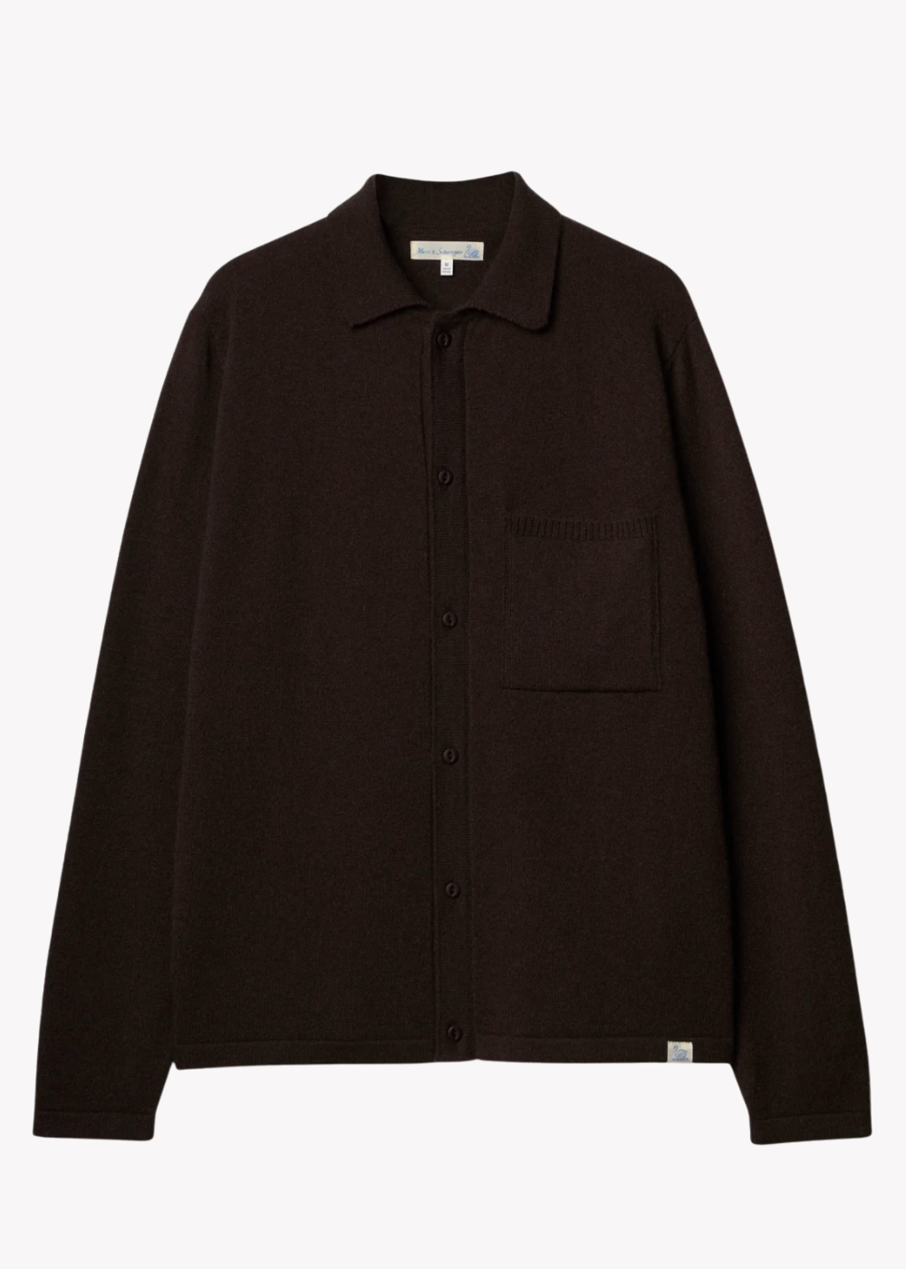 Wool/Cashmere/Silk Long Sleeve Shirt