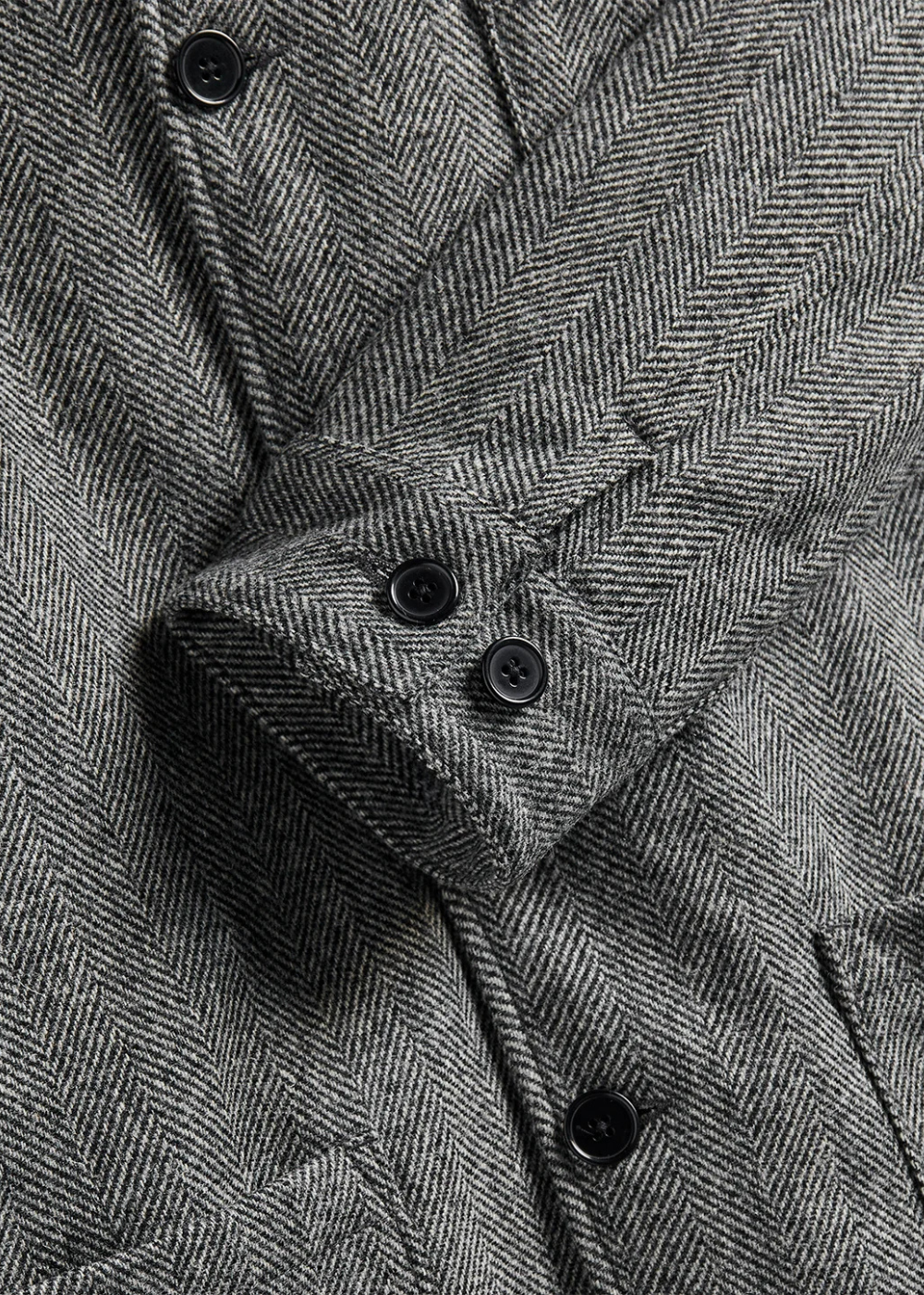 Labura Herringbone Wool Jacket