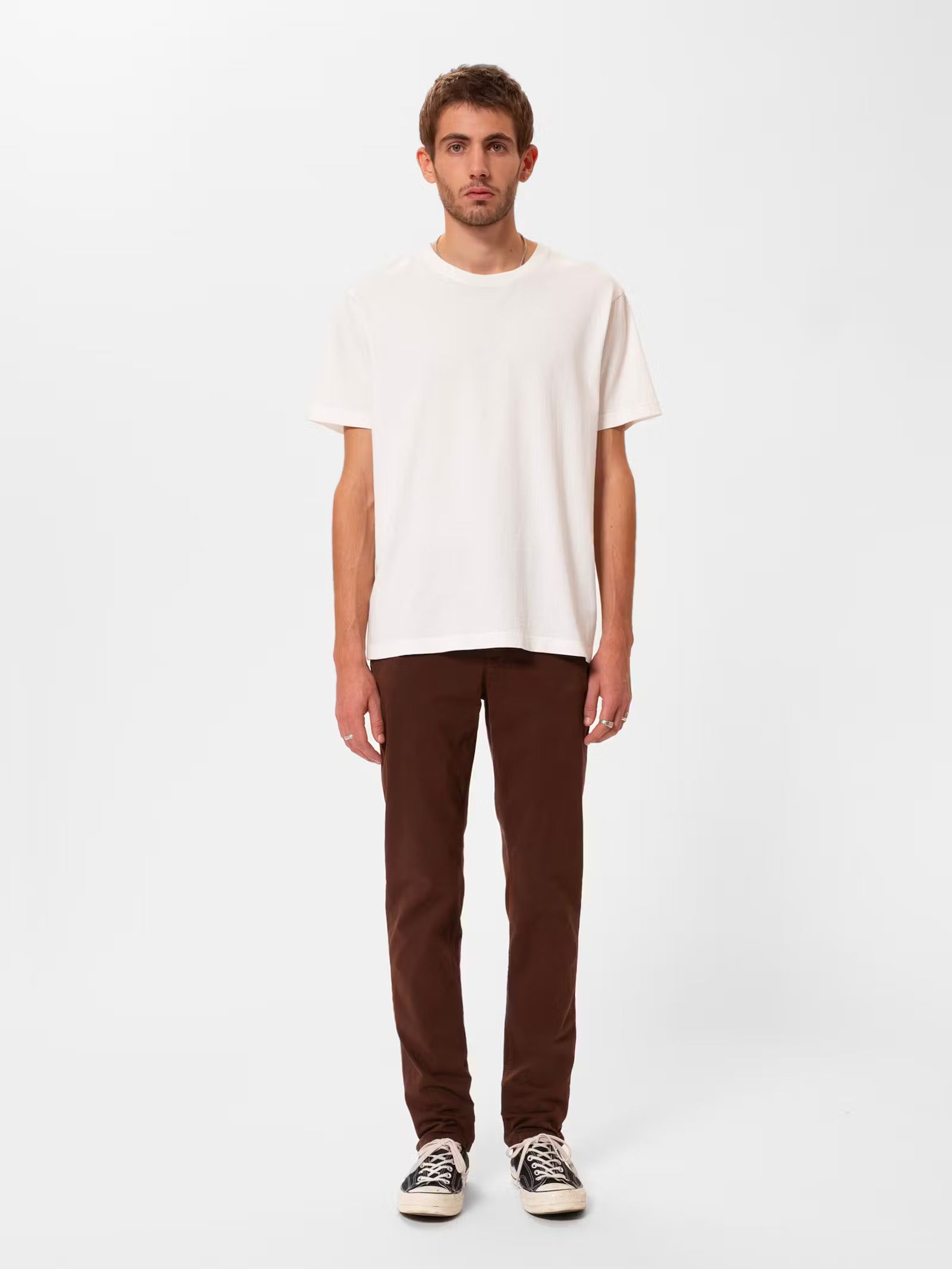 Easy Alvin Chino Pant - Washed Brown - Nudie Jeans - Danali