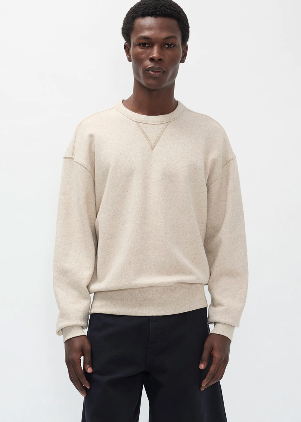 Kulhuse Cotton Linen Loopback Sweatshirt