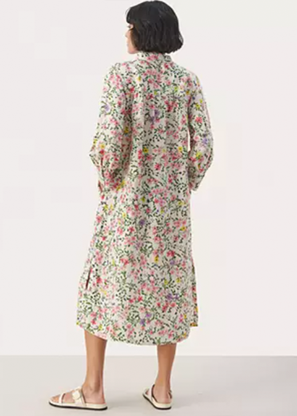 Eloisa Dress - Multi Flower Print - Part Two Canada - Danali