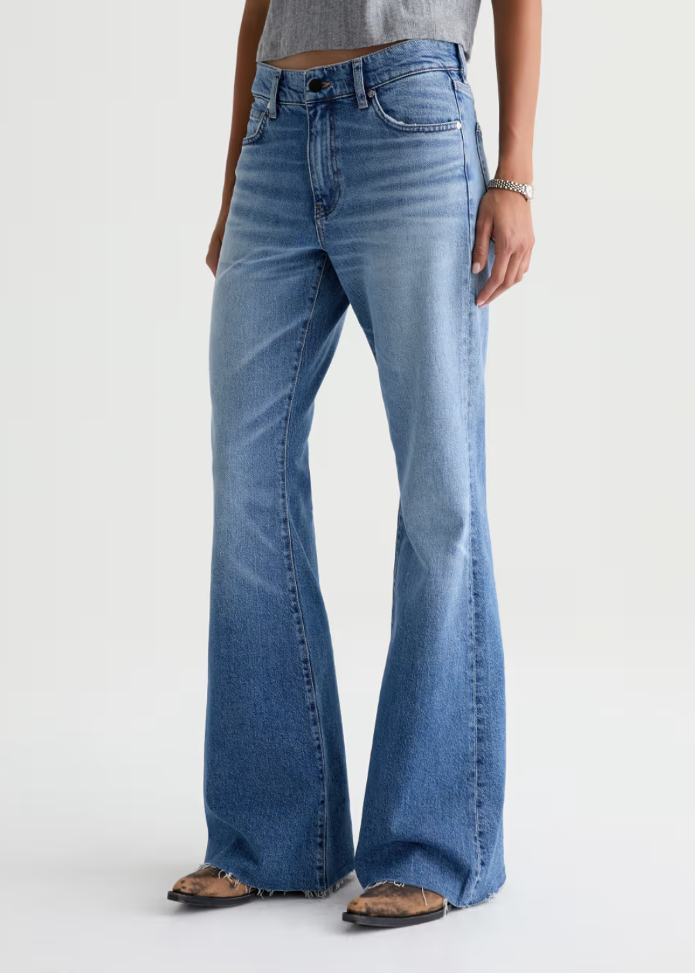 Georgia Relaxed Flare Jean