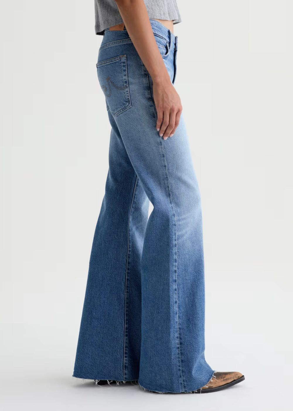 Georgia Relaxed Flare Jean