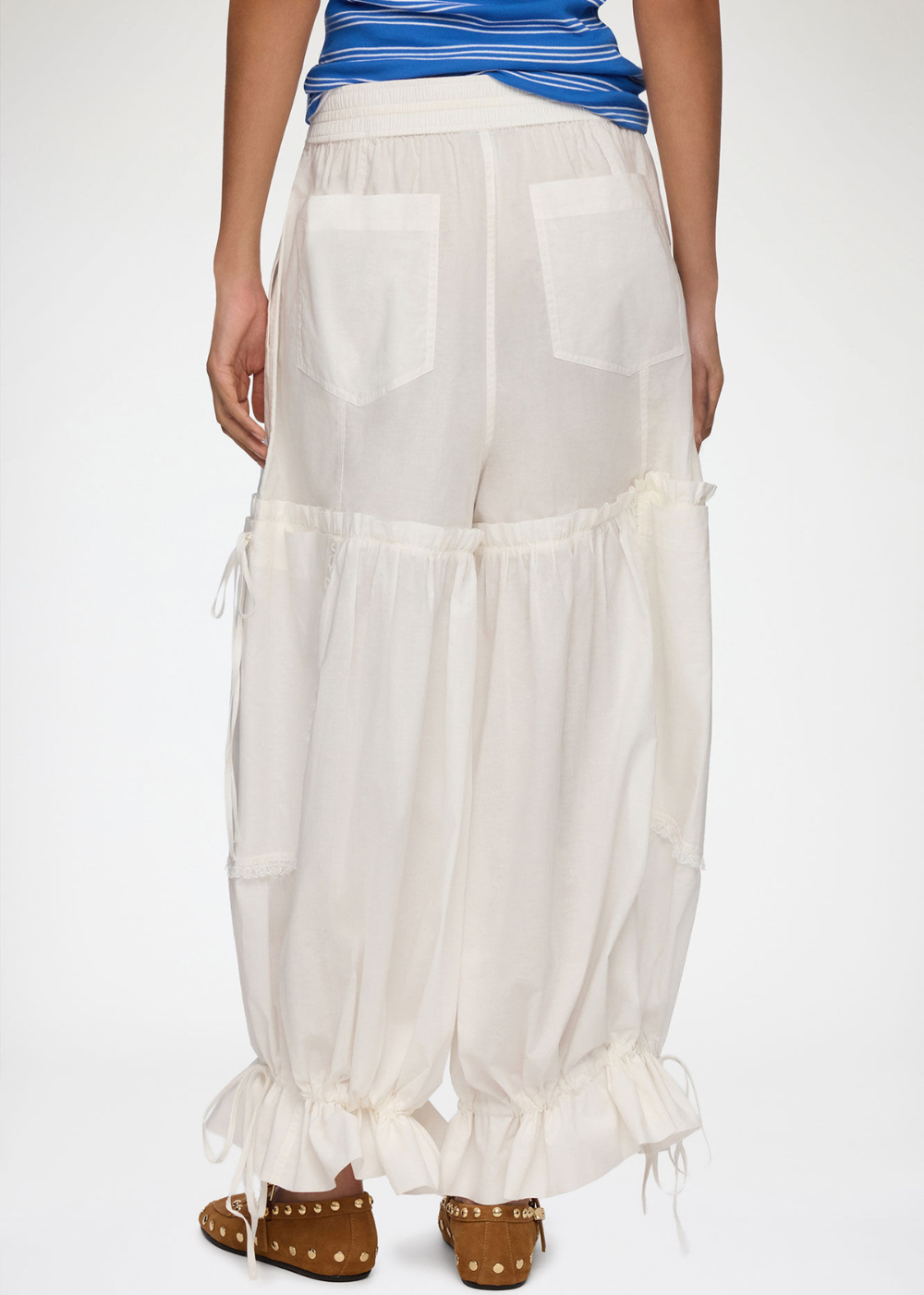Cotton Voile Balloon Pant