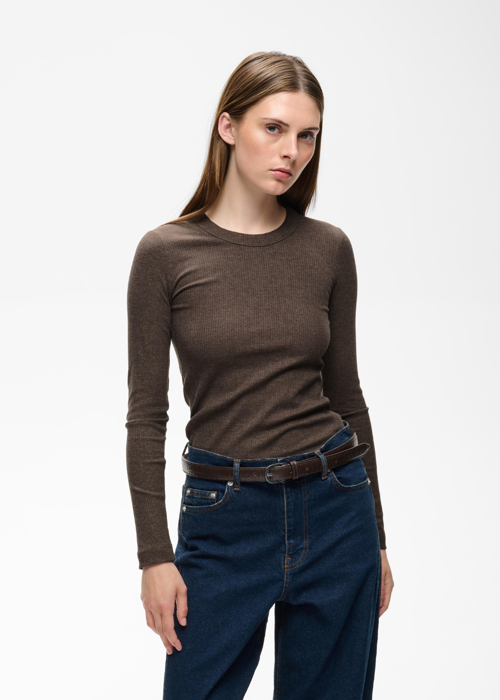Dagna Melange LS T-Shirt