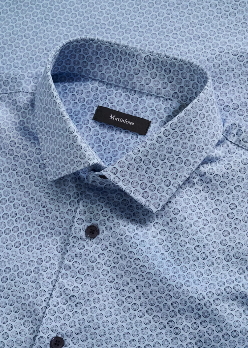 Trostol Shirt - Chambray Blue - Matinique Canada - Danali - 30208897