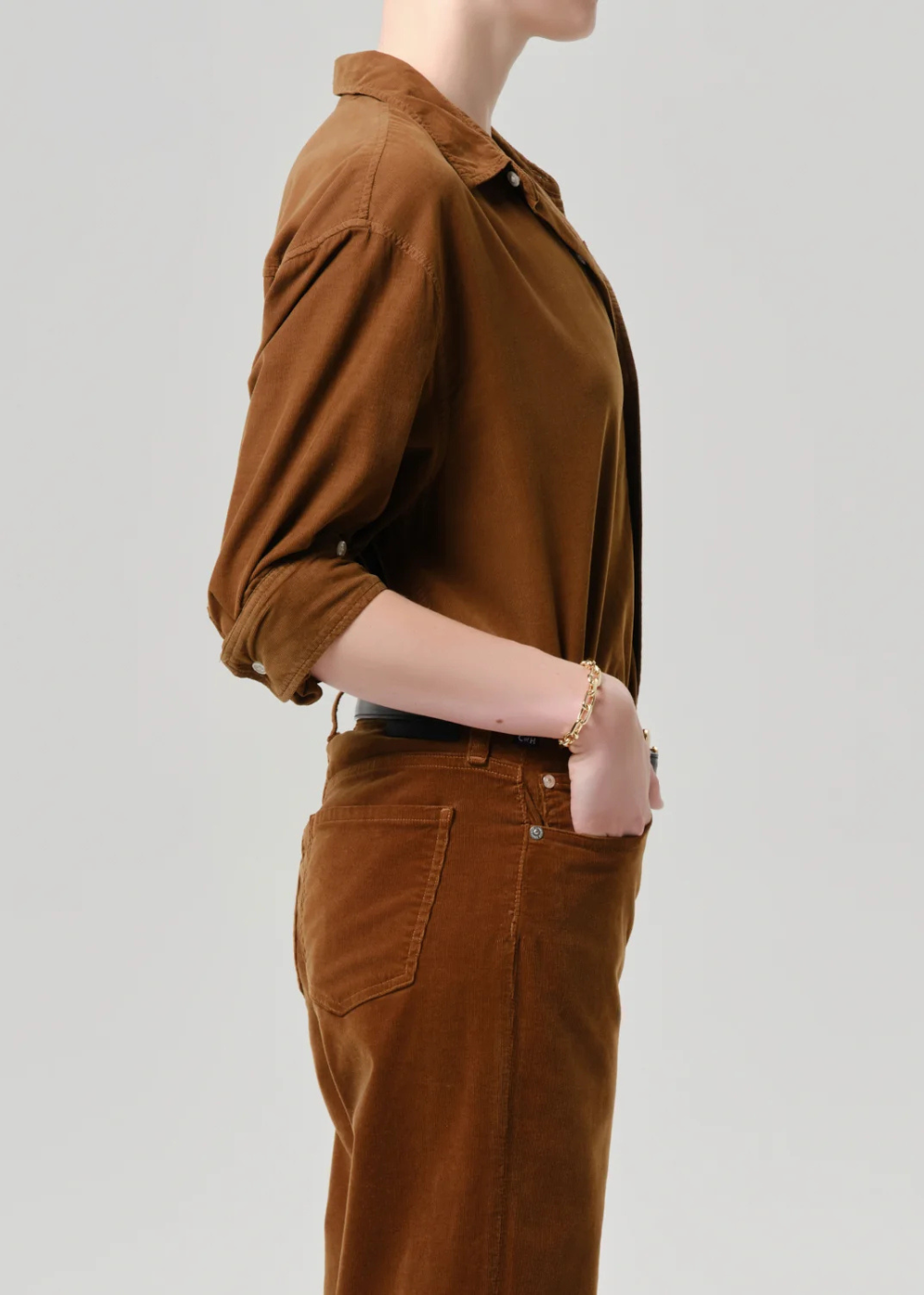 Kayla Corduroy Shirt