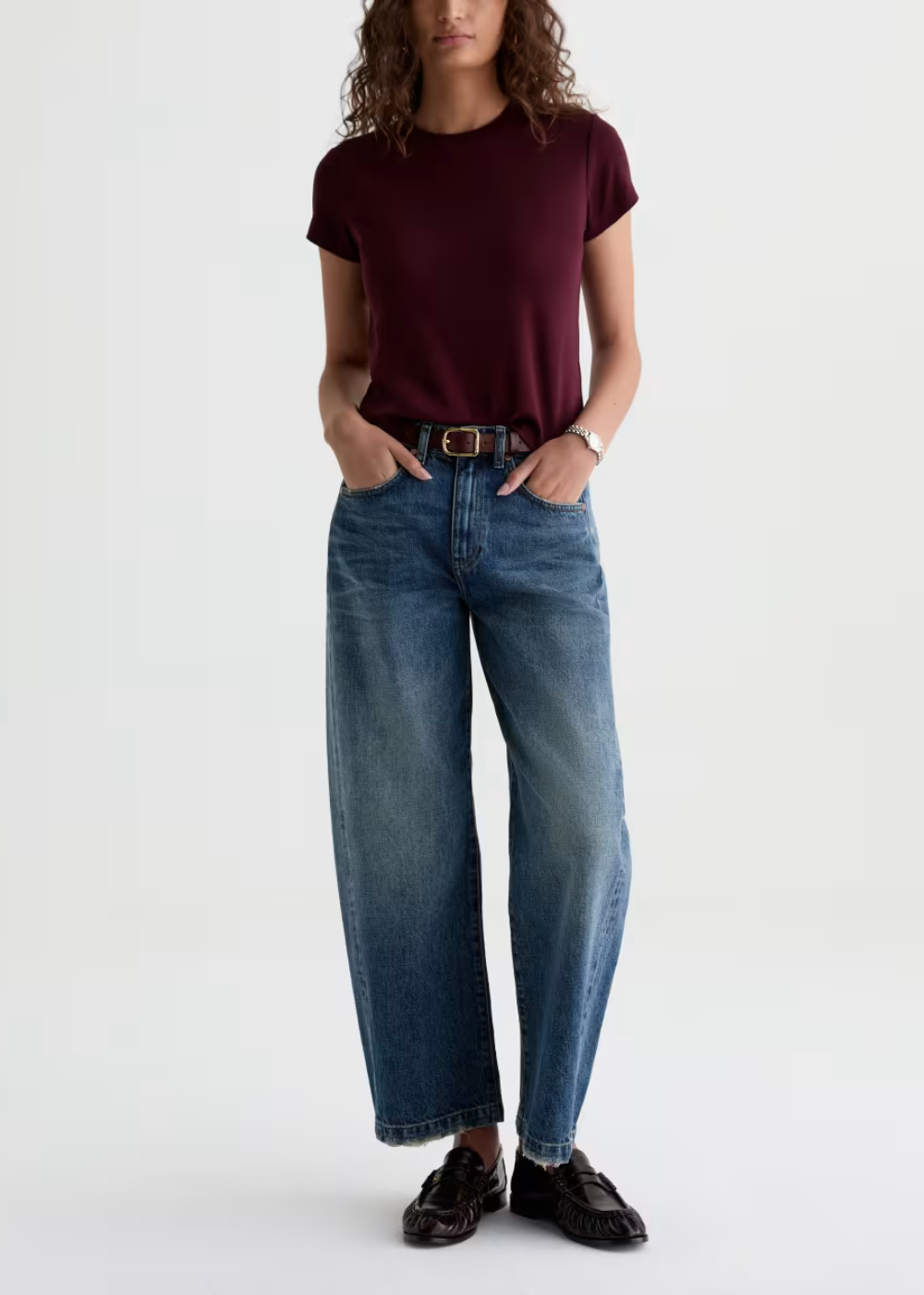 Hattie Barrel Leg Jean