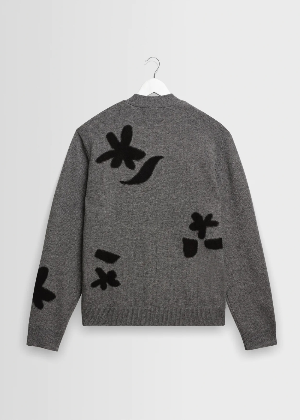 Walker Cardigan Felted Applique