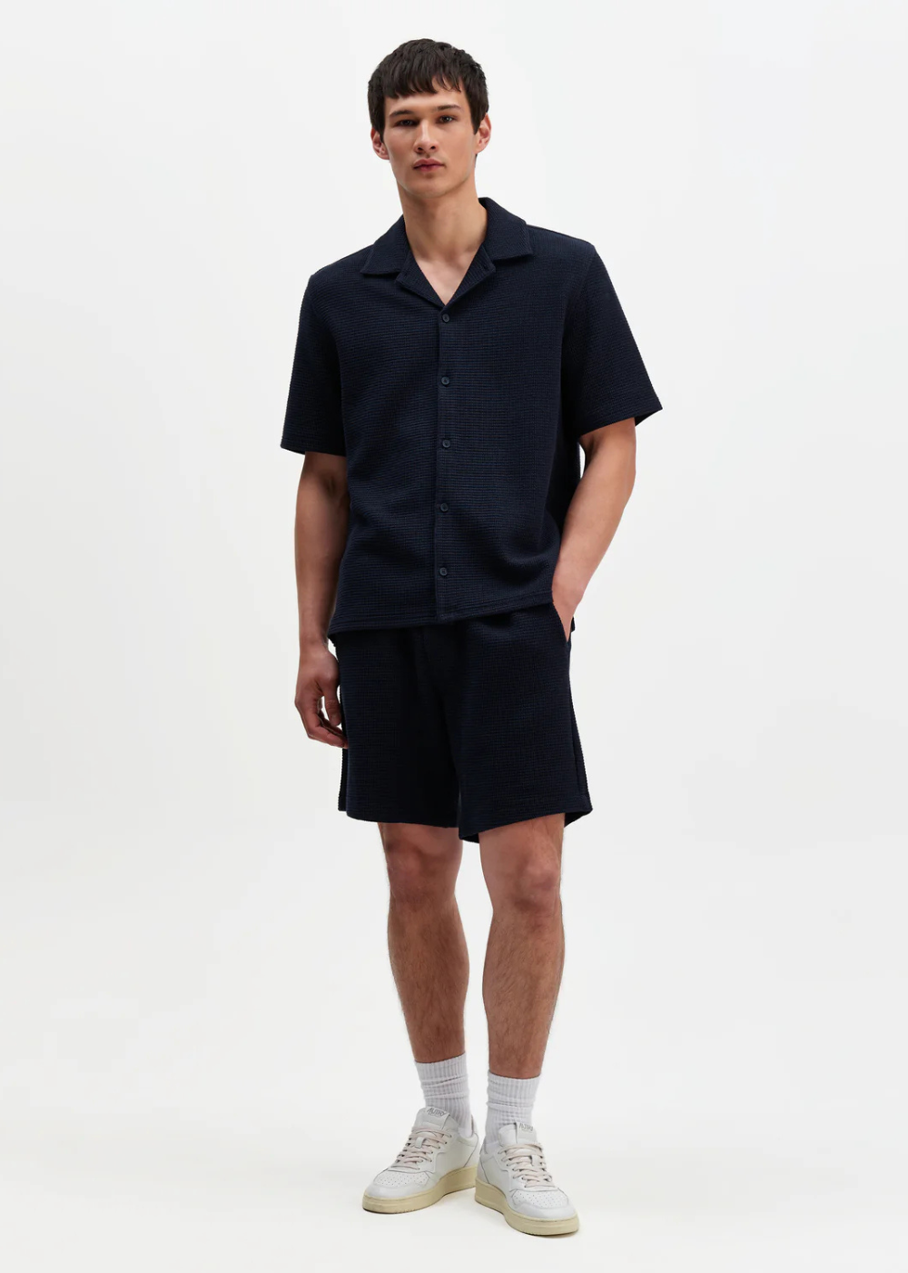Clayland SS Shirt Textured Interlock