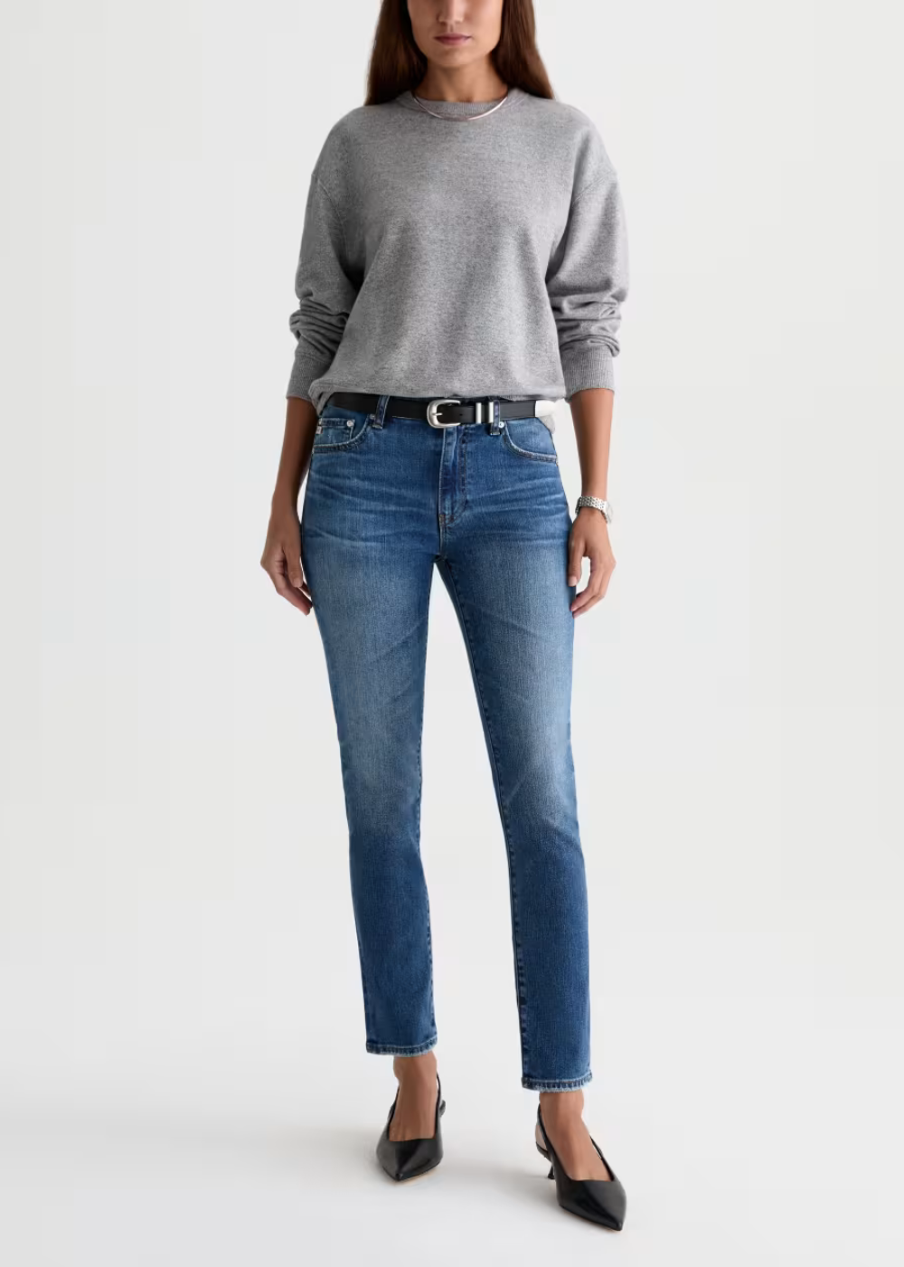 Mari High Rise Slim Jean