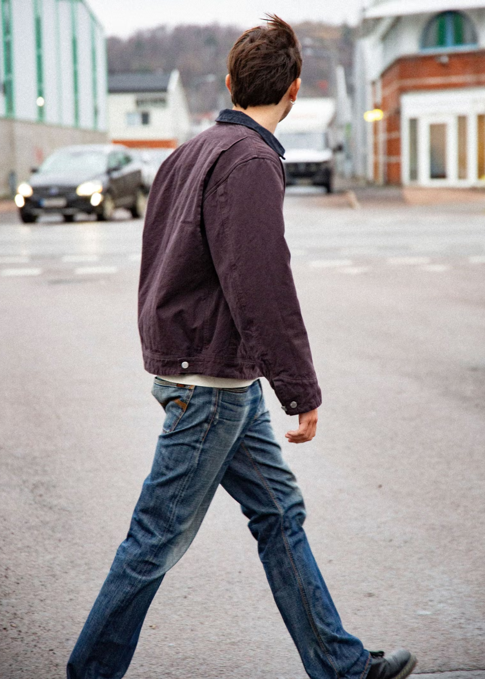 Blake Zip Jacket Duck Canvas