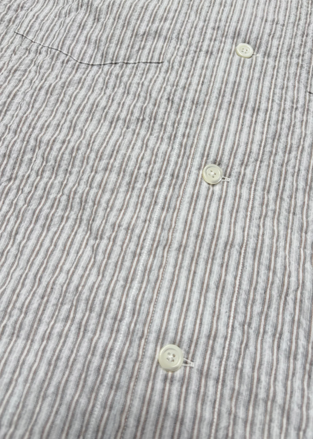 Mols Striped SS Camp Shirt