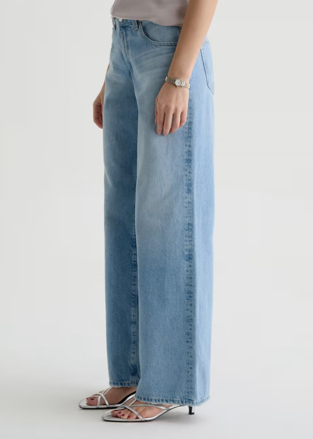 Adria Low Rise Wide Jean