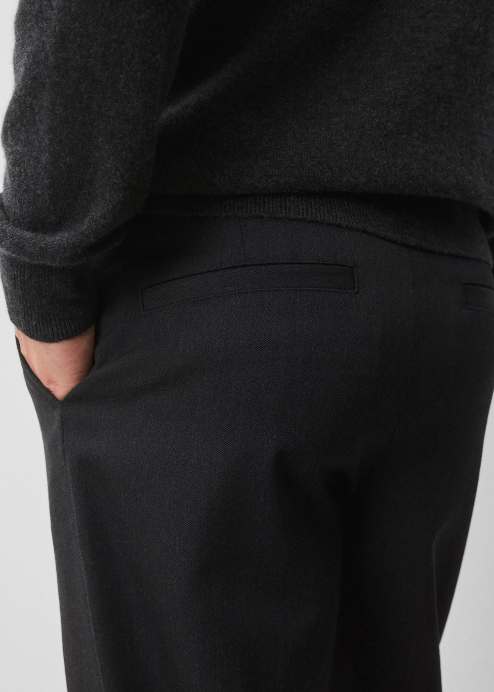 Wool Gabardine Service Pant