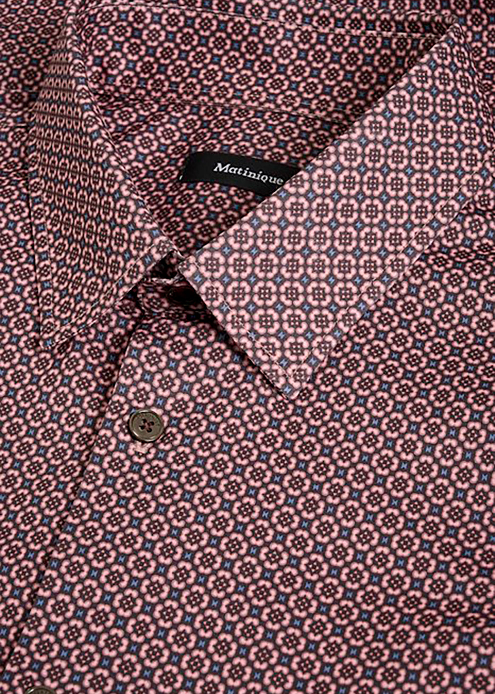 Trostol Short Sleeve Shirt - Faded Rose - Matinique Canada - Danali