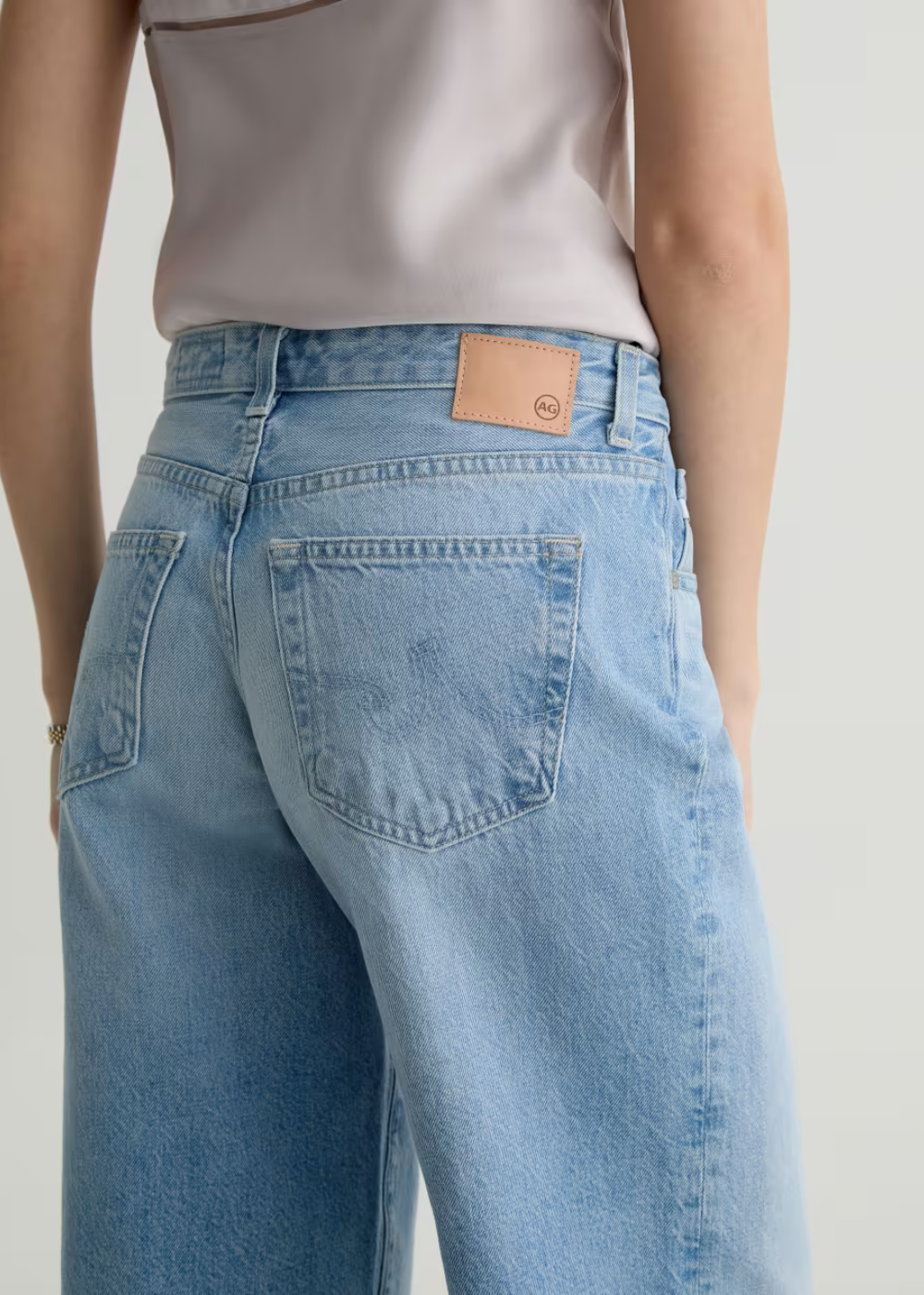 Adria Low Rise Wide Jean