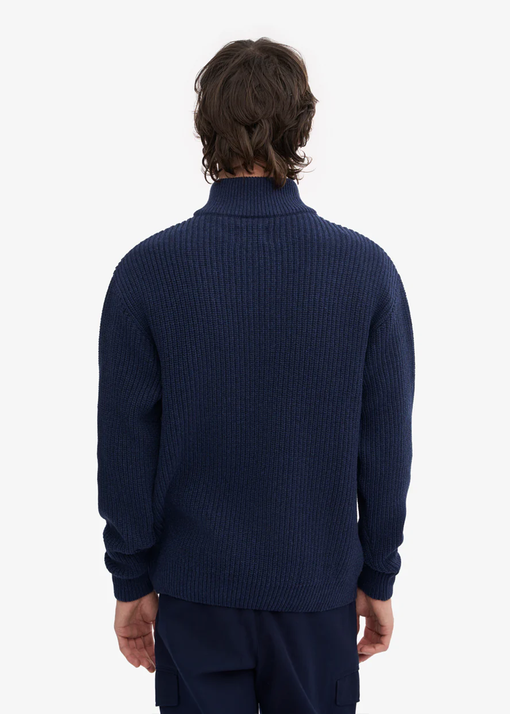 Merino Quarter Zip Sweater