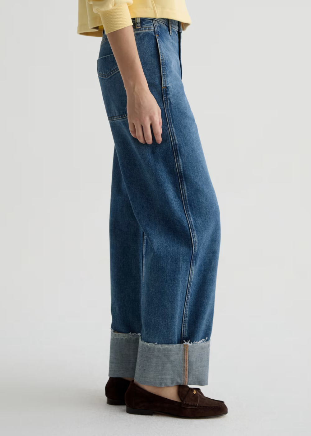 Mercer High Rise Barrel Jean