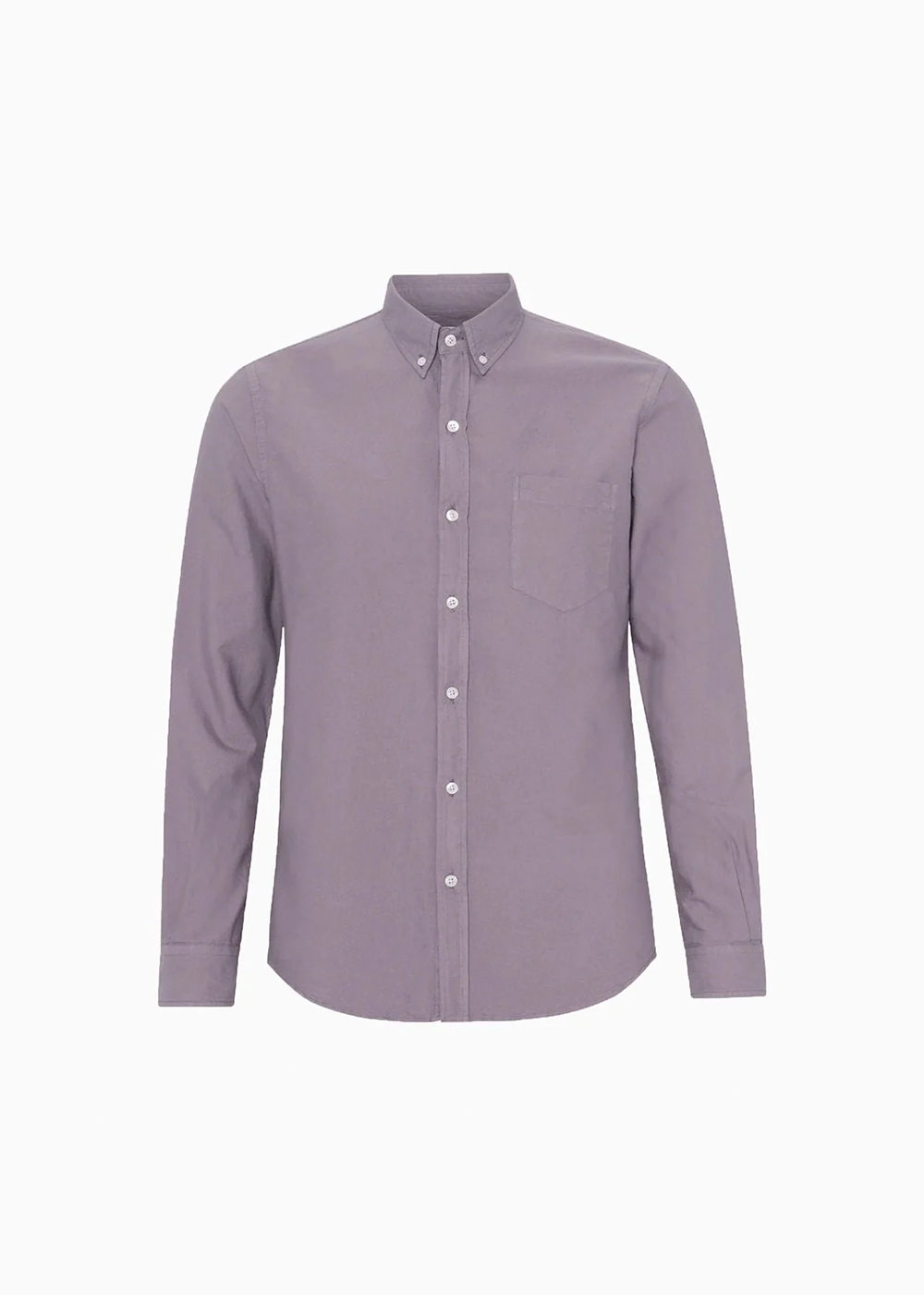 Organic Button Down Shirt - Purple Haze - Colorful Standard Canada - Danali