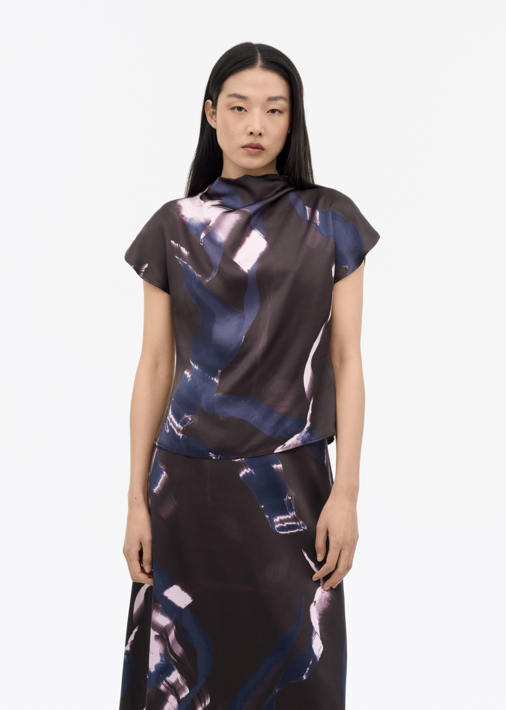 Lei Printed Blouse