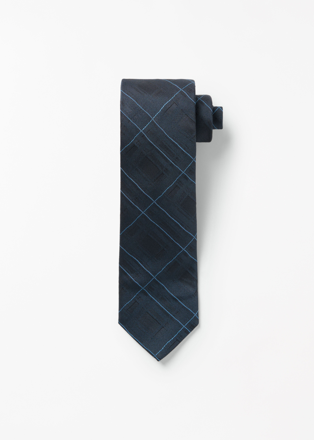 Septa Jacquard Windowpane Tie