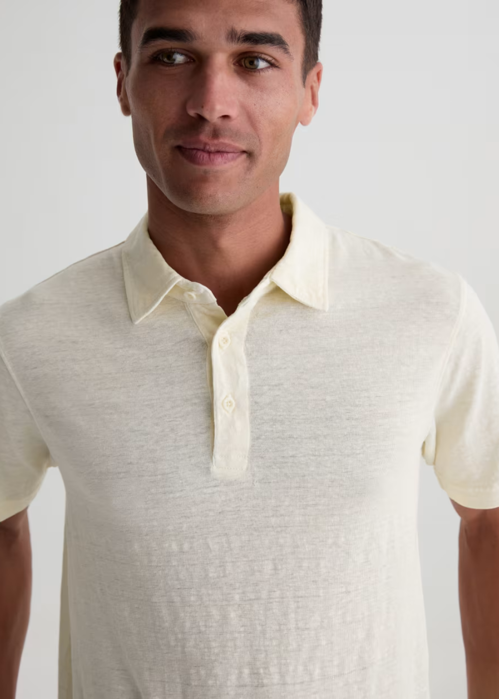 Bryce Linen Polo T-Shirt