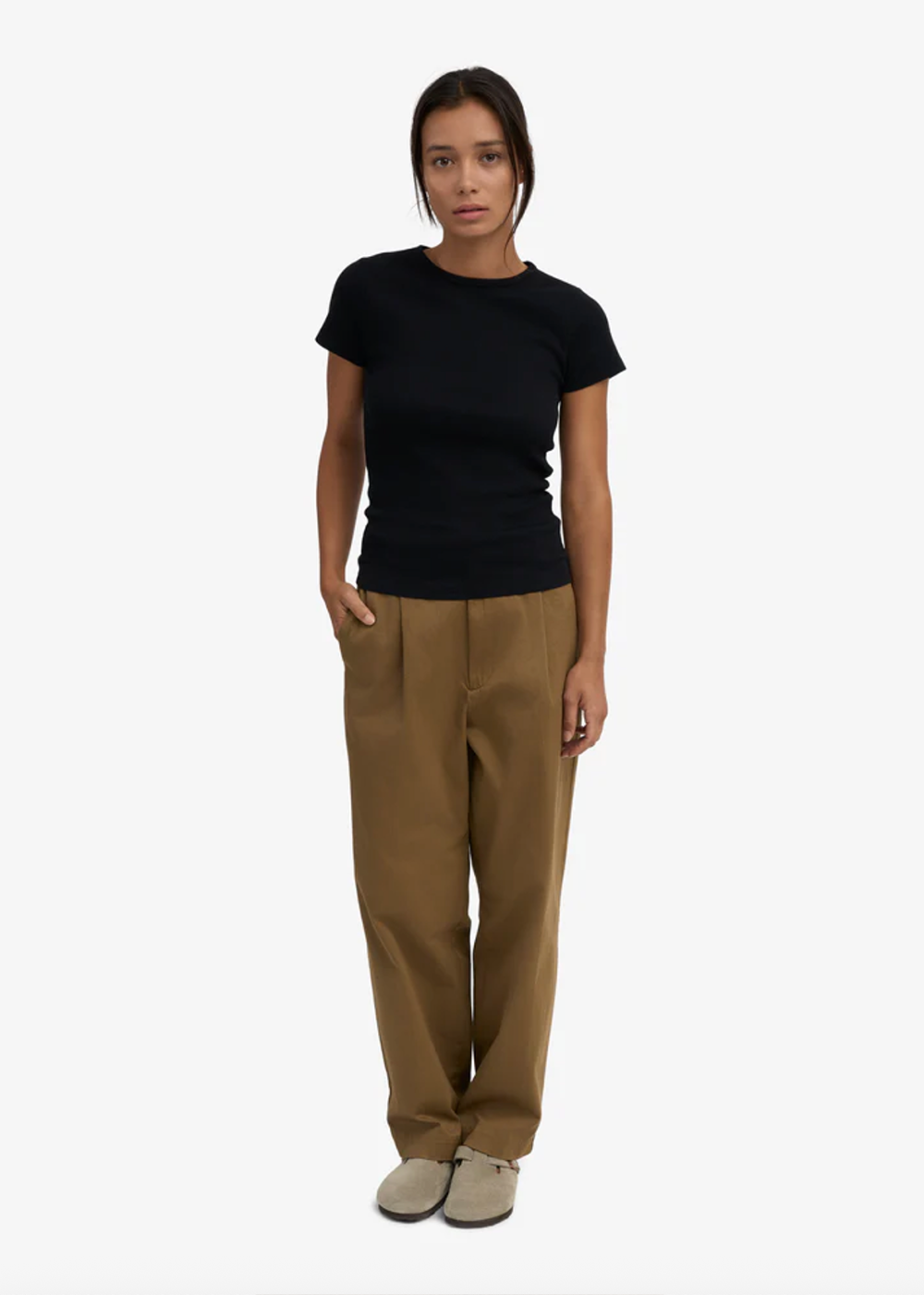 Organic Rib SS T-Shirt