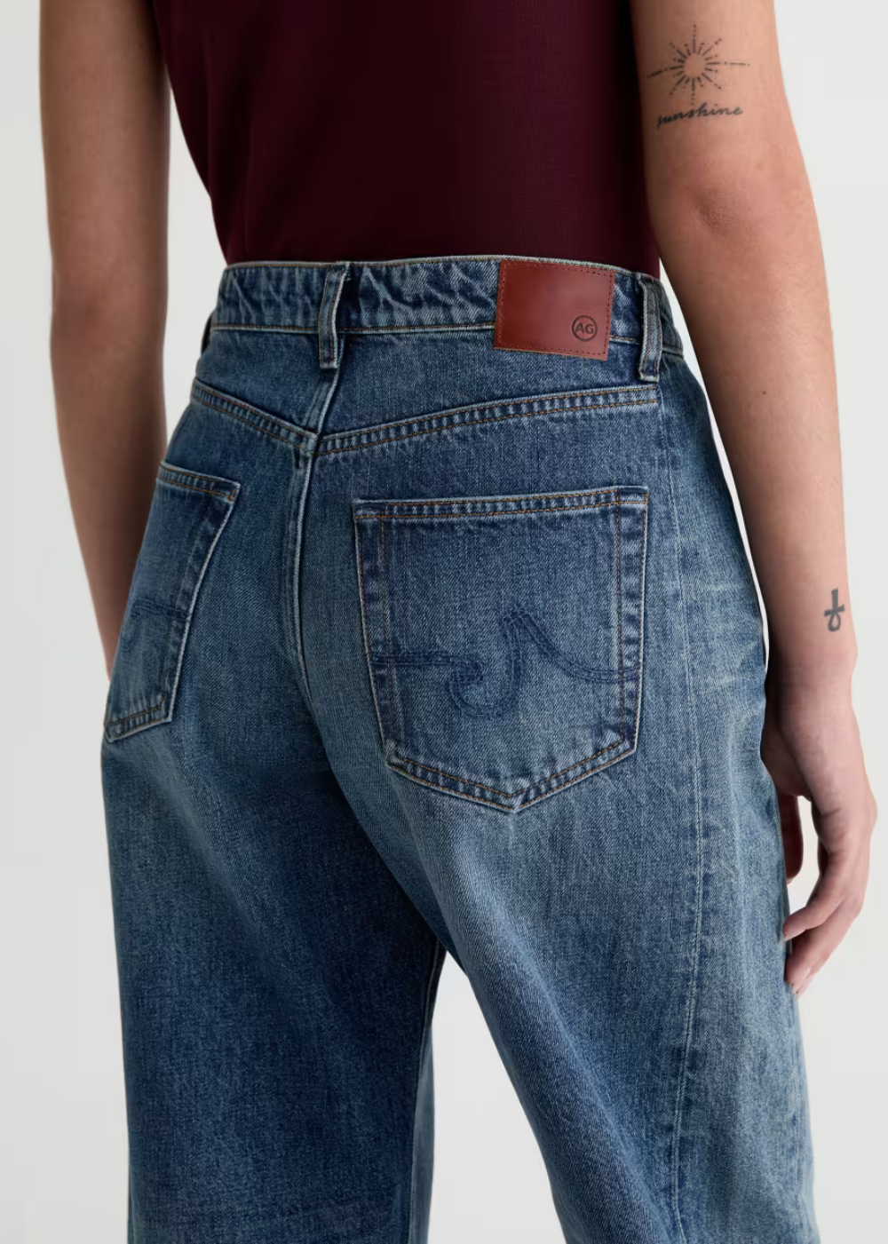 Hattie Barrel Leg Jean