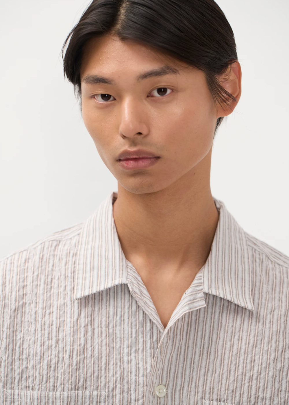 Mols Striped SS Camp Shirt